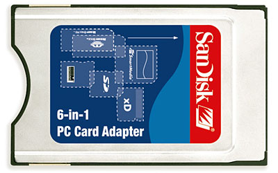 6 in 1 Card Reader