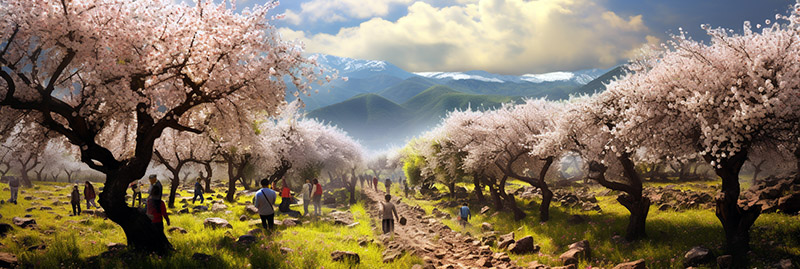 Almond Trees