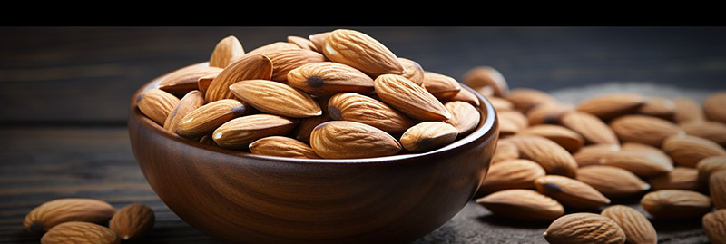 Bowl of Almonds