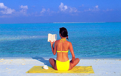 Woman Reading Book