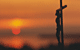 Crucifix Across the Mountains