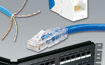 Gigabit Ethernet  Copper on 10 Gigabit Ethernet Copper   Modular Utp Cabling System With Jacks