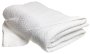 Deluxe Cotton Herringbone Blanket - White (Queen)