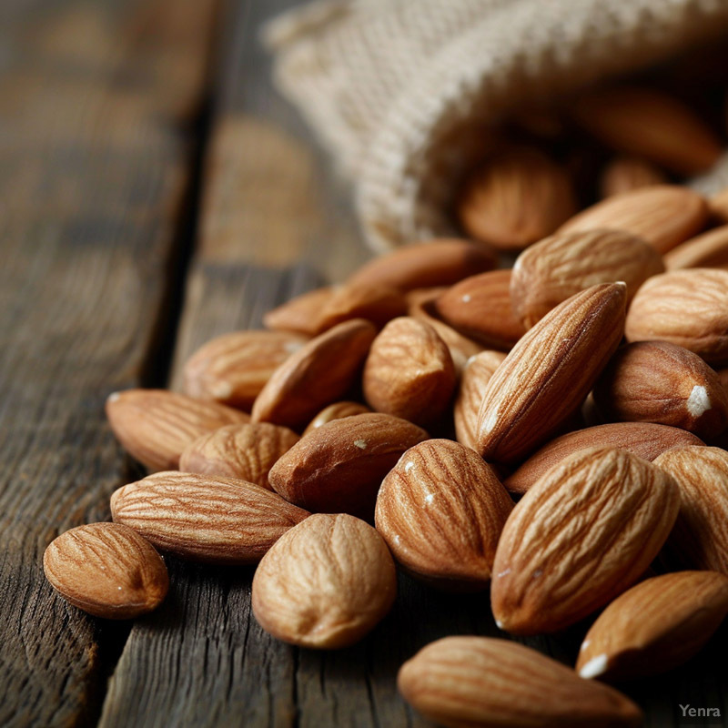 Almonds in Their Natural State