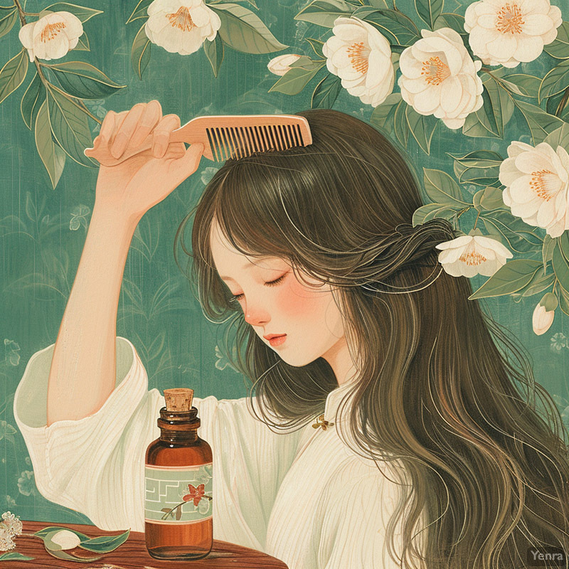 Camellia Oil for Hair Care