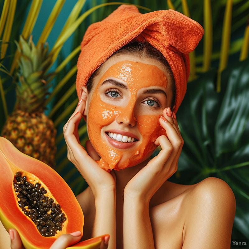 Papaya as a Natural Exfoliant