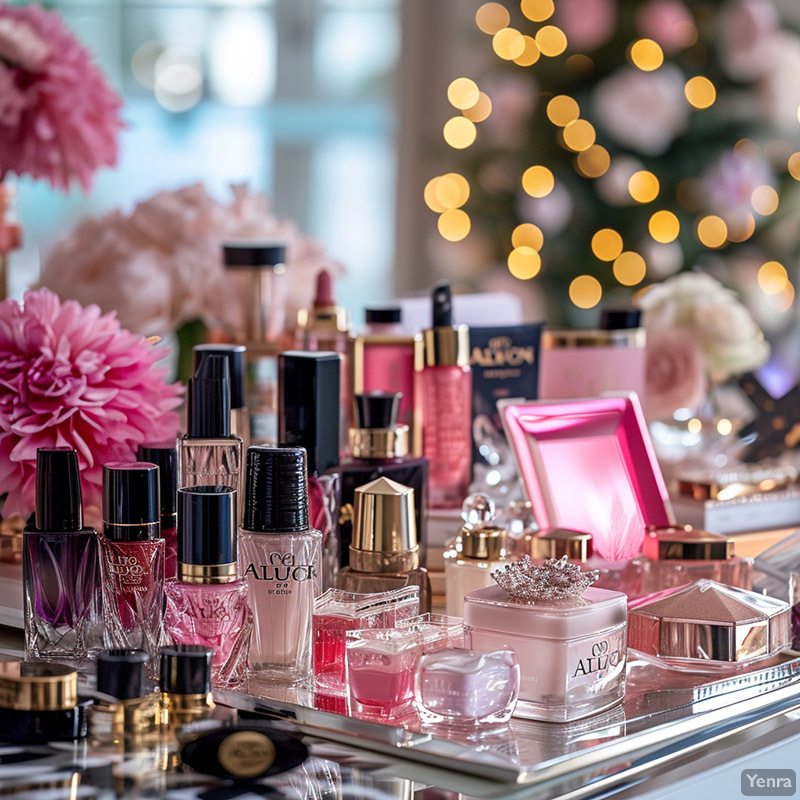 Avon Product Display at a Home Party