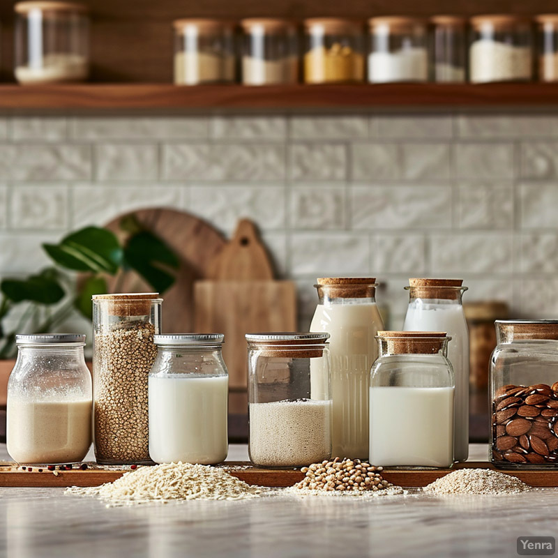 Fortified Plant-Based Milks