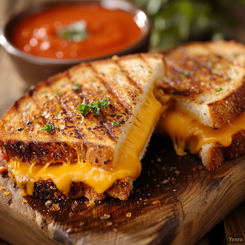Gourmet Grilled Cheese Sandwich