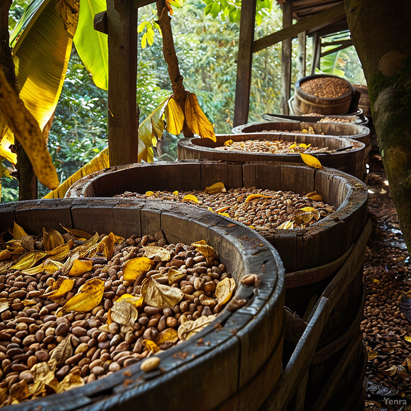Harvesting Cocoa Pods