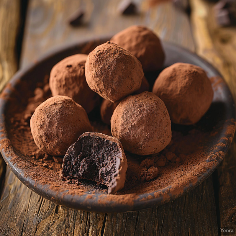Classic Chocolate Truffles Finished