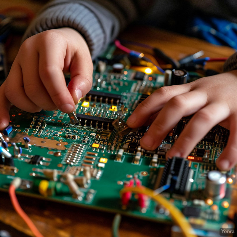 Learning Basic Electronics with a Kit