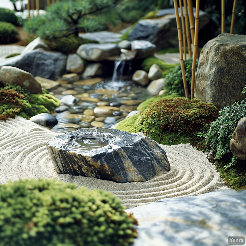 Decorative Rock and Zen Garden