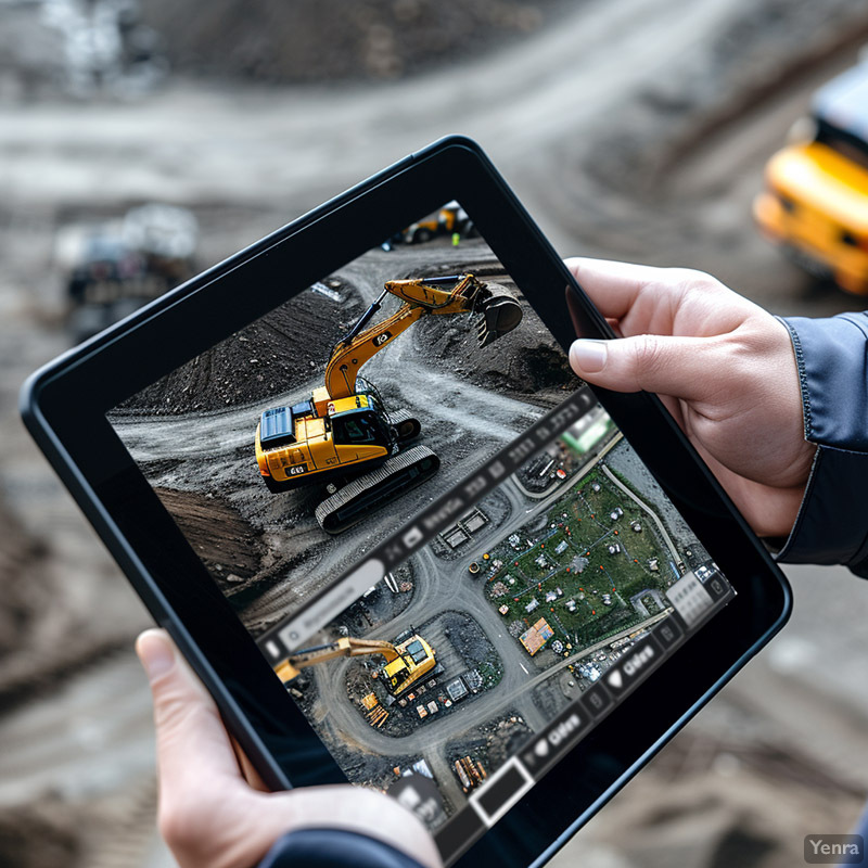 Construction equipment tracking dashboard