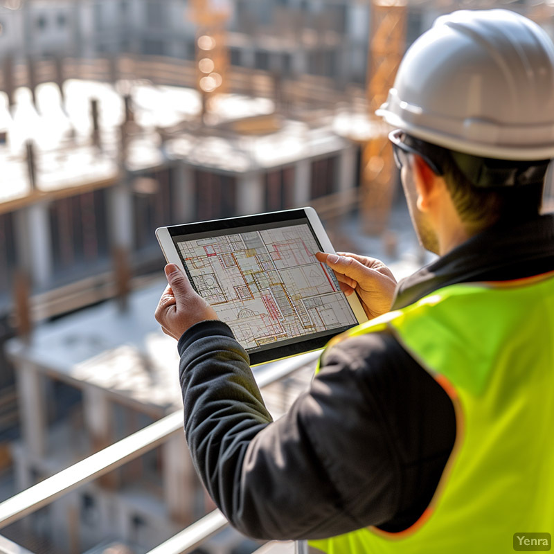 Construction project monitoring with digital model