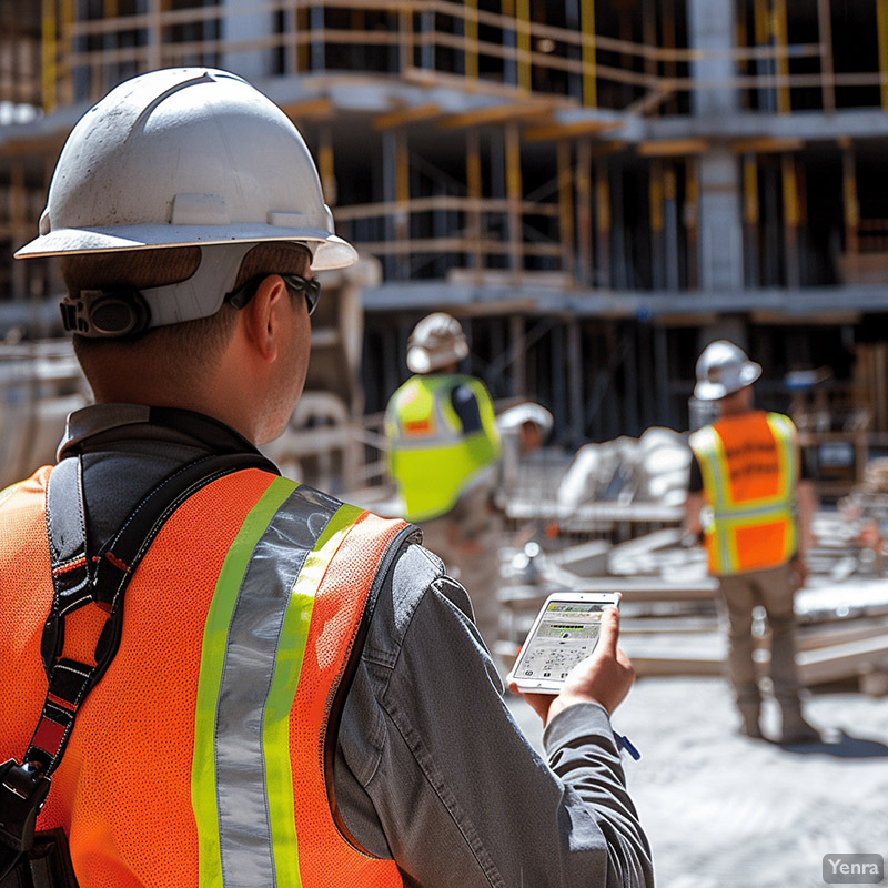 Construction safety geofencing with GPS