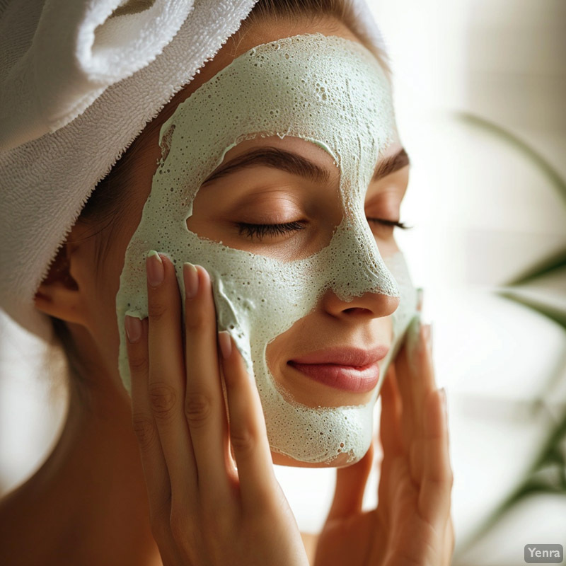Application of Homemade Facial Mask