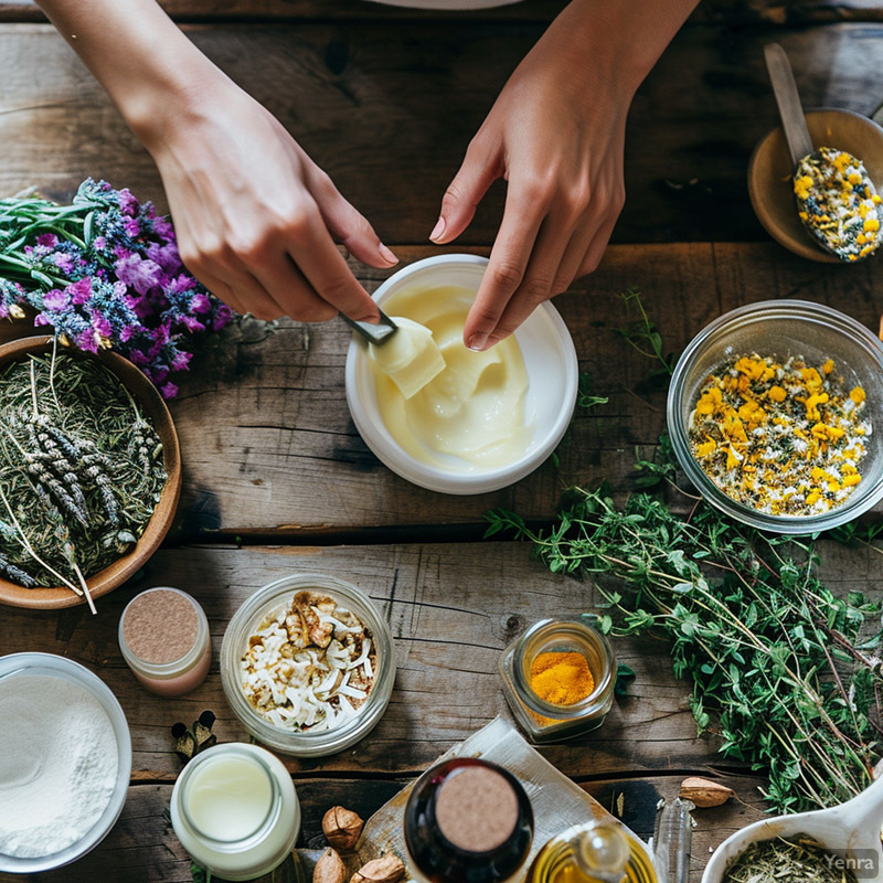 Preparation of Homemade Natural Cosmetics