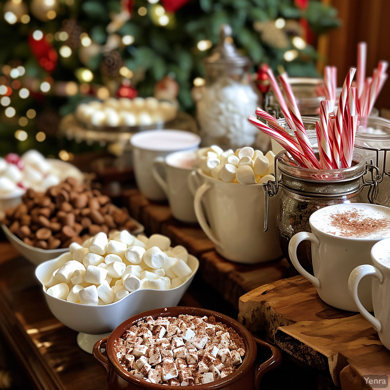 Hot Cocoa Bar at a Party or Event