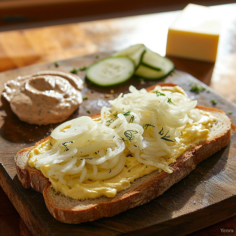 Limburger Cheese Sandwich Preparation