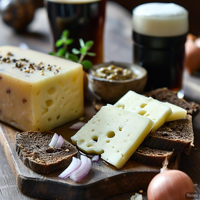 Limburger Cheese with Traditional Accompaniments