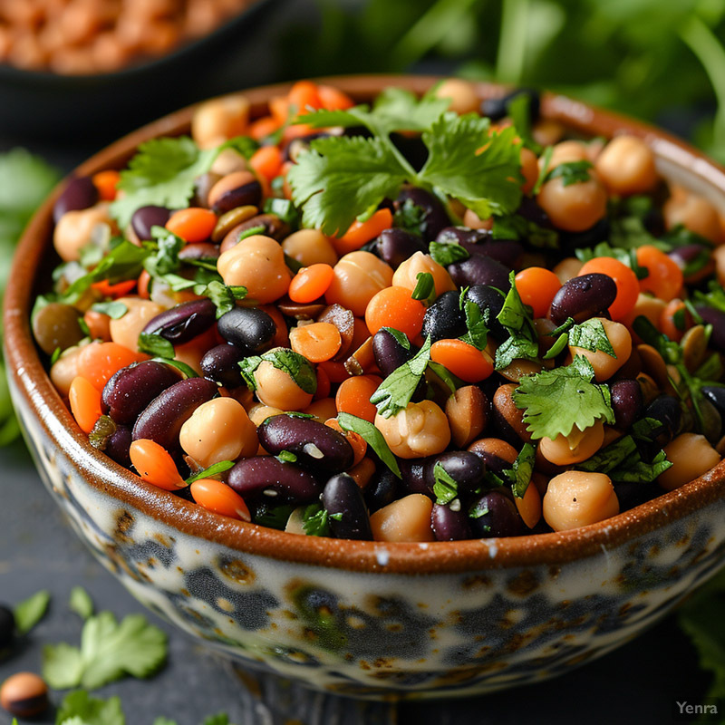 Bowl of Mixed Legumes
