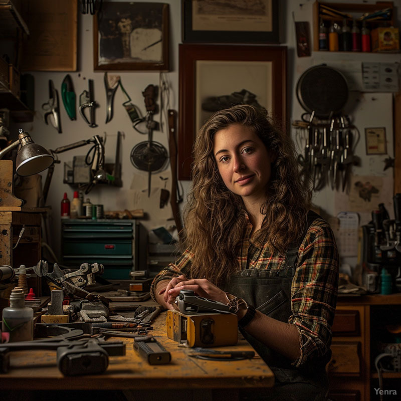 Environmental Portrait in the Workplace