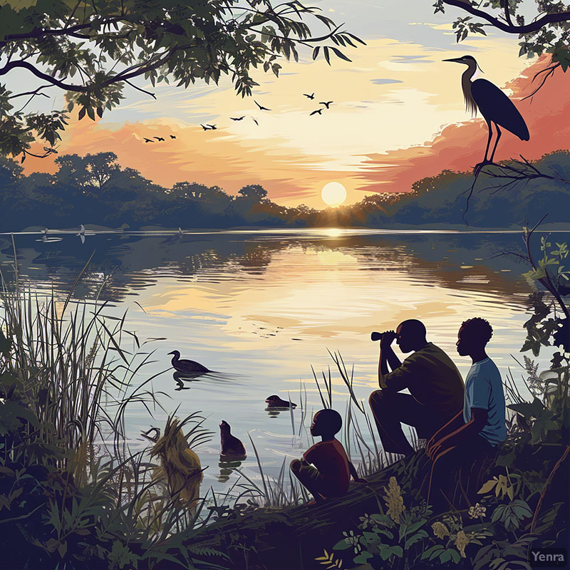 Wildlife Observation Along the Roanoke River