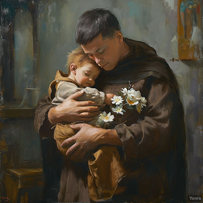 Saint Anthony and the Christ Child