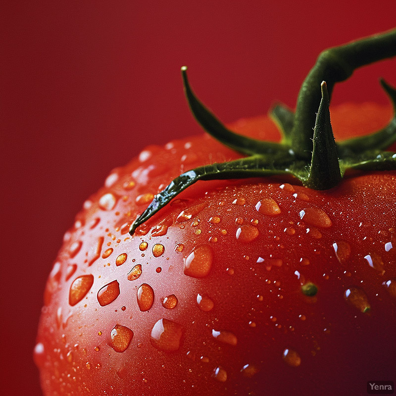 Artistic Interpretation of a Tomato
