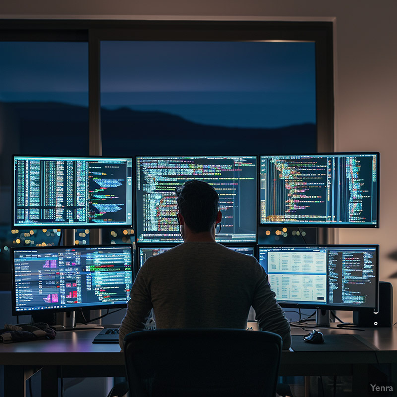 Complex Shell Script on a Dual Monitor Setup