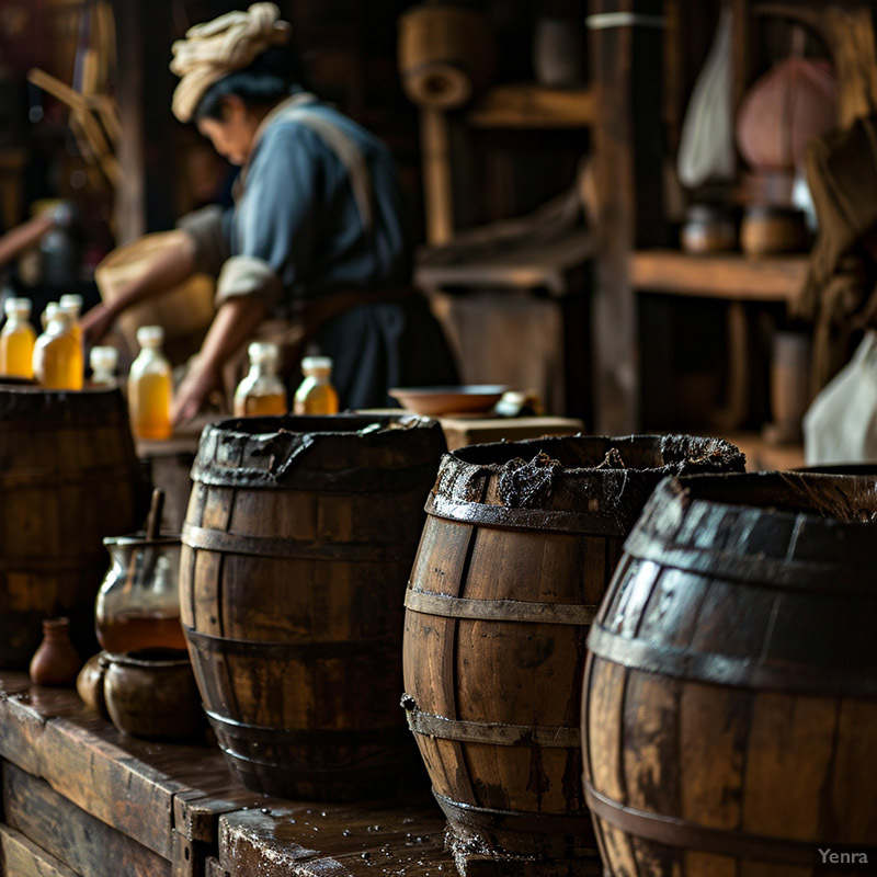 Traditional Vinegar Brewing Process