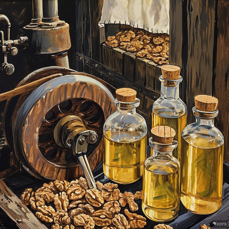 Walnut Oil Production
