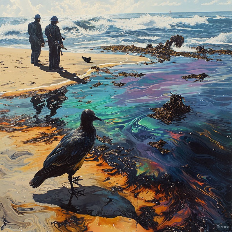 Impact of Oil Spill on Coastal Area