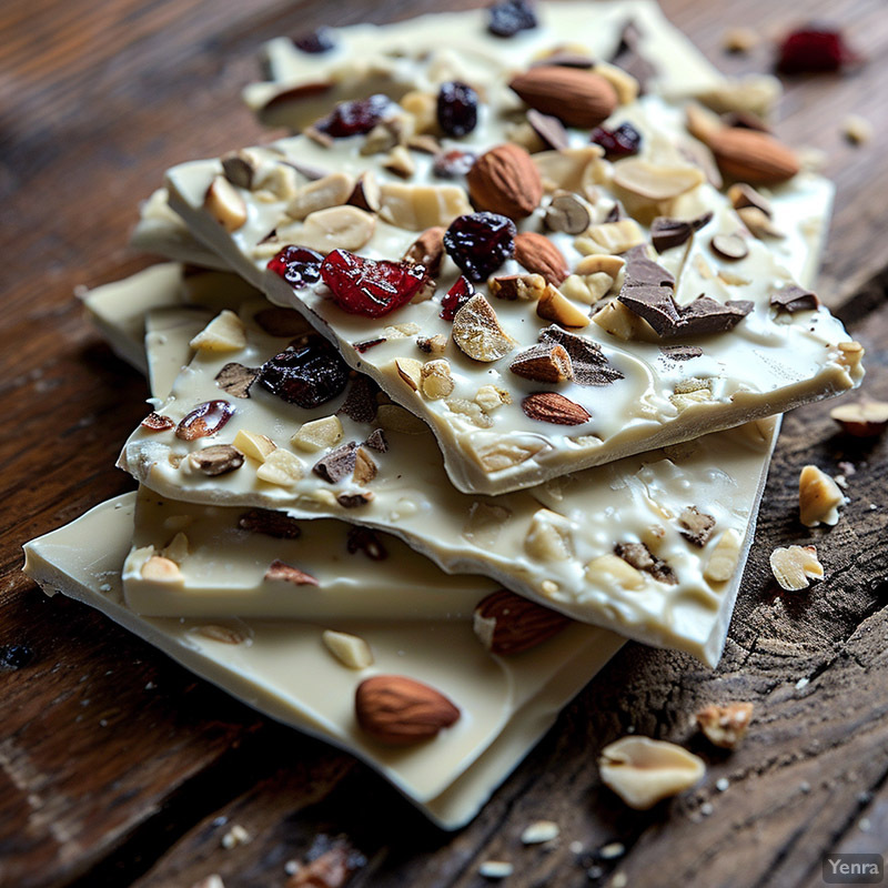 White Chocolate and Nut Bark