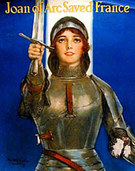 Joan of Arc War Poster