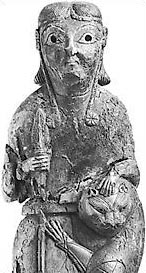 Ivory Statuette of a Lion Tamer found at Delphi