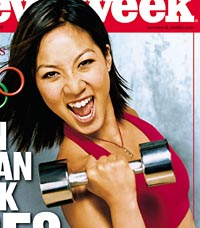 Michelle Kwan in Newsweek