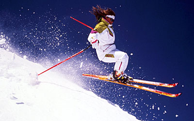 Skiing